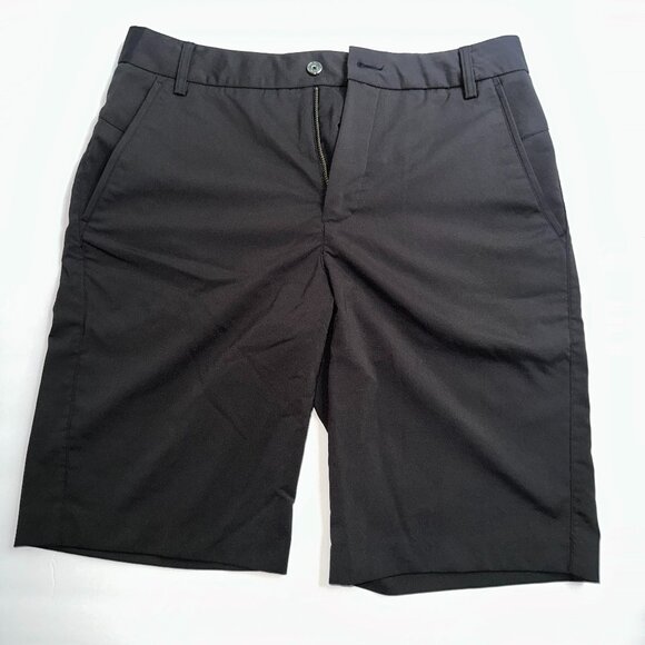 MENS | 30W | BLACK PUMA SPORT LIFESTYLE GOLF SHORTS - Picture 1 of 5